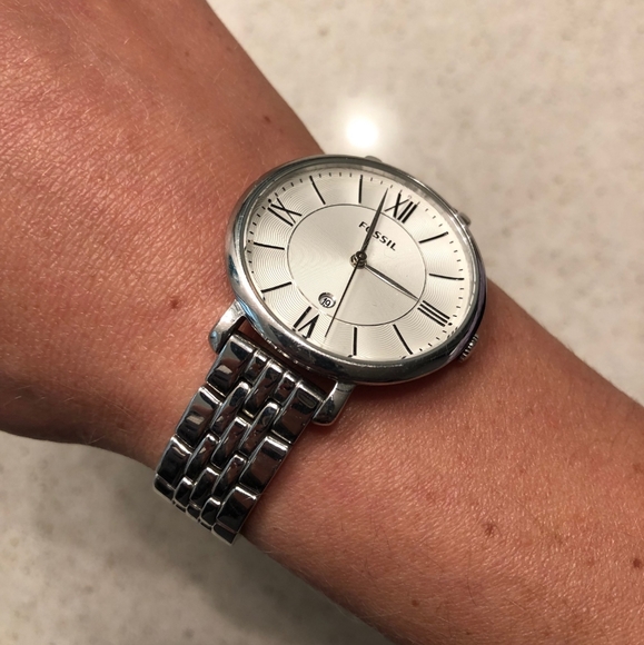 Fossil Watch - Stainless Steel with Roman Numerals - Picture 2 of 4
